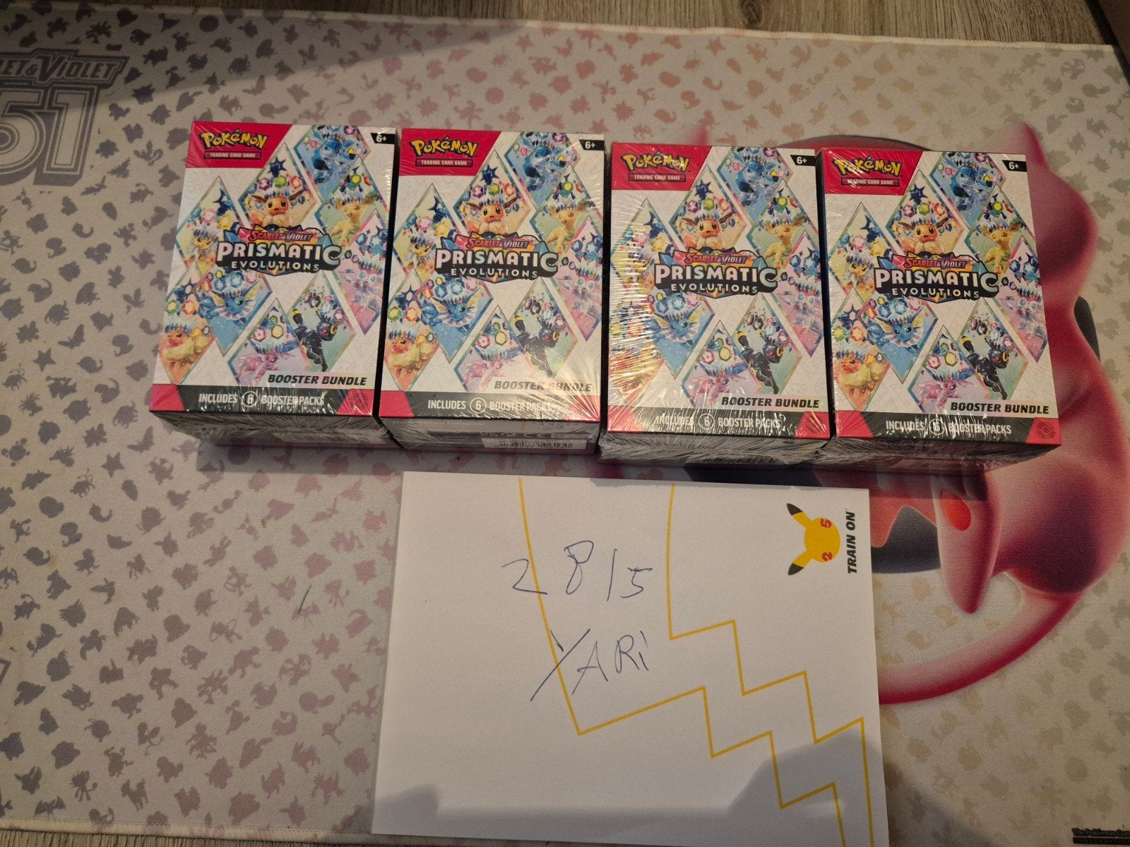 Prismatic evolutions boosterbundle, Ophalen of Verzenden, Nieuw