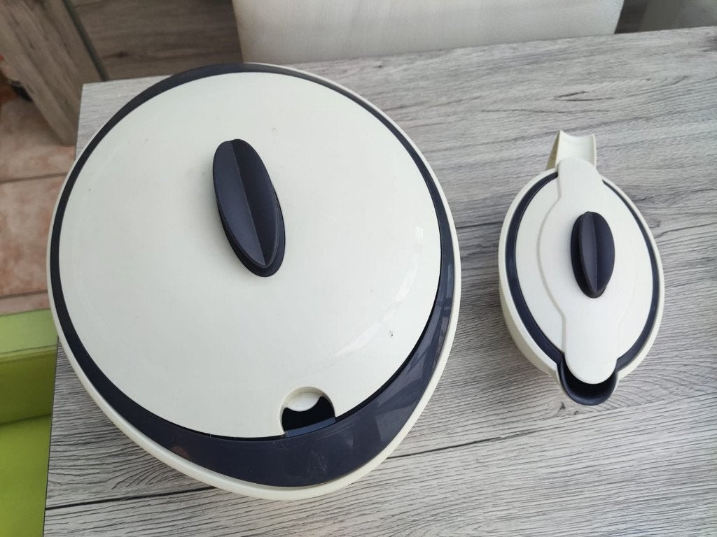 Tupperware Thermo Duo., Maison & Meubles, Cuisine| Tupperware, Enlèvement, Neuf, Blanc, Récipient ou Bol