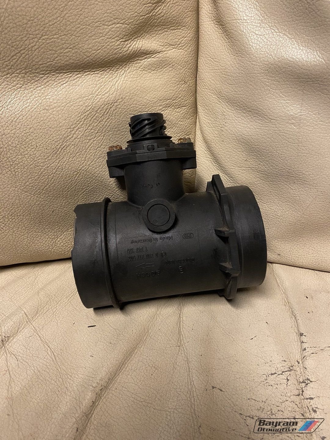 Bmw E36 325i luchtmassameter 0280217502 M50 E34 3-serie 525i, -, Utilisé, -, Enlèvement ou Envoi