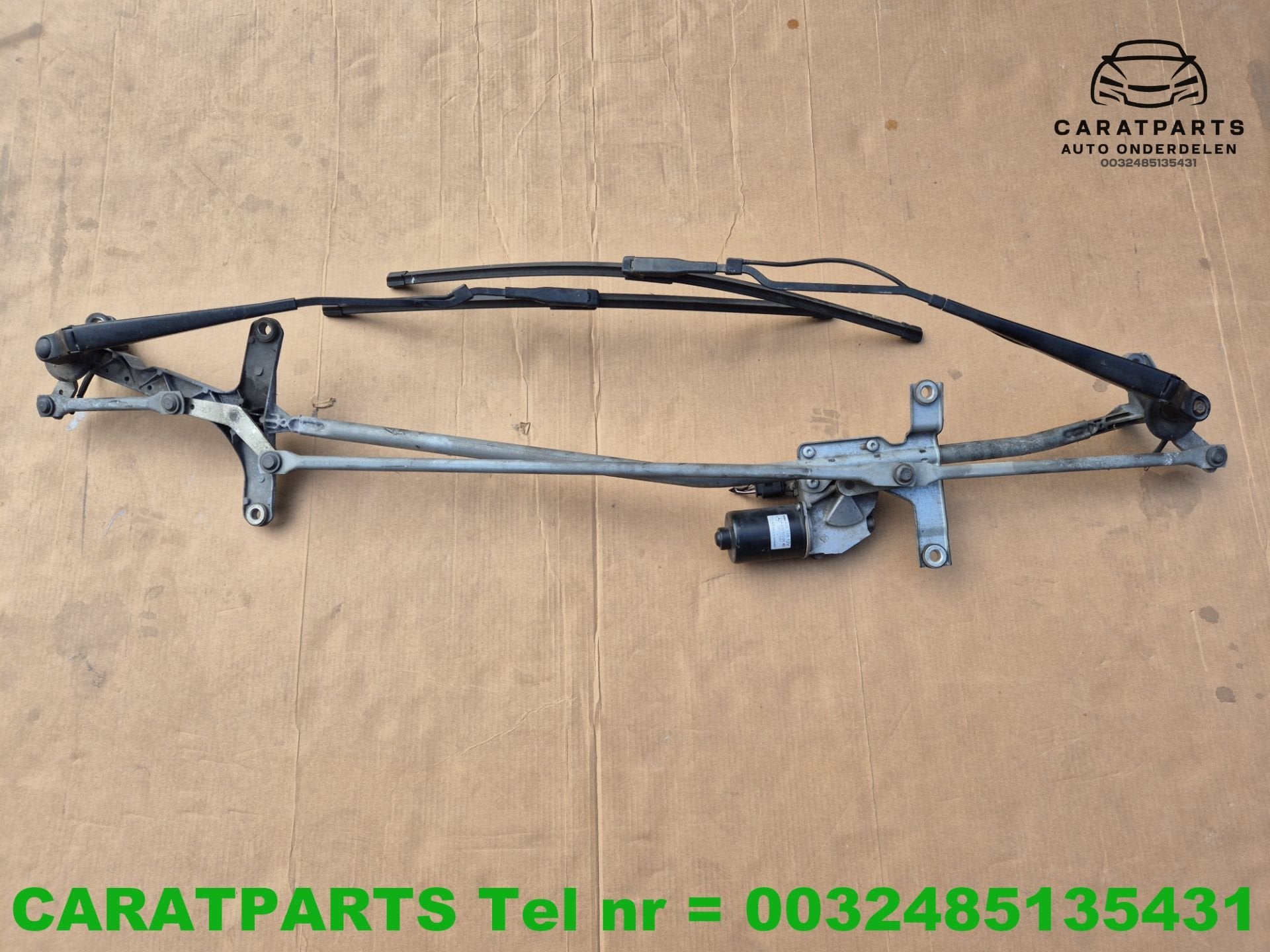 A6398200140 A63982001 Vito ruitenwissermotor + mechaniek, Auto-onderdelen, Ruiten en Toebehoren, Mercedes-Benz, Gebruikt
