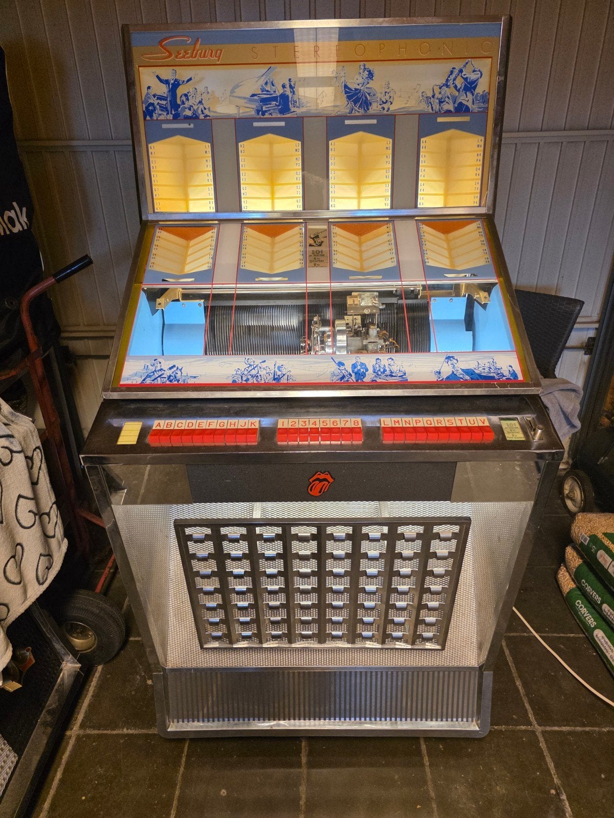 Jukebox seeburg q160, Verzamelen, Ophalen, Seeburg