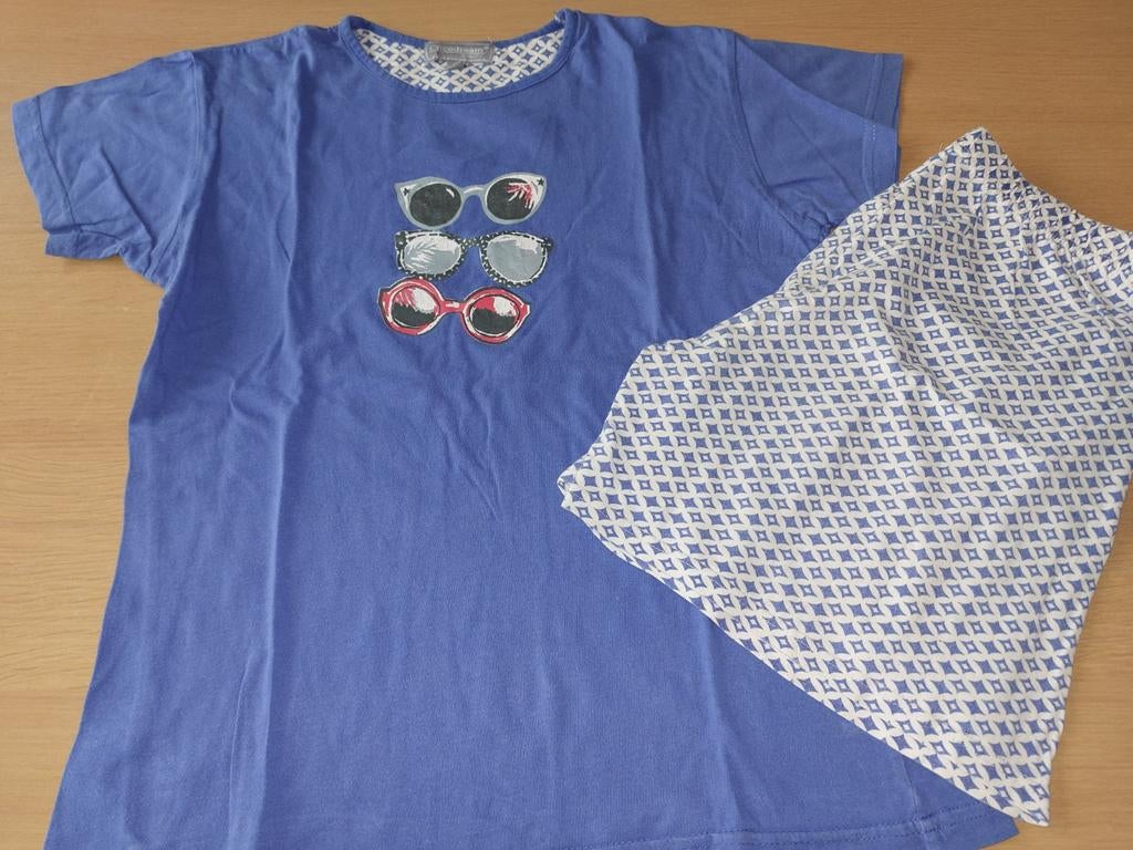 Korte pyjama, maat 164, Nacht- of Onderkleding, Gebruikt, Meisje, Cocodream