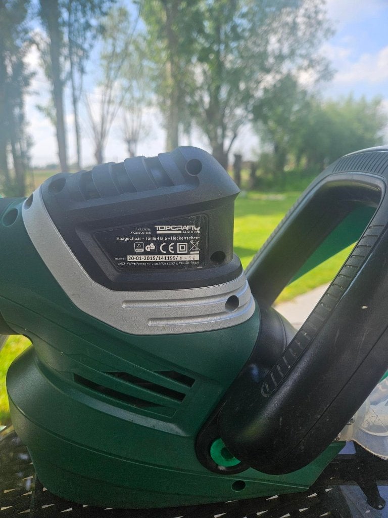 Topcraft Electrische Heggenschaar 610mm, Tuin en Terras, Ophalen of Verzenden, Zo goed als nieuw, Elektrisch, Topcraft