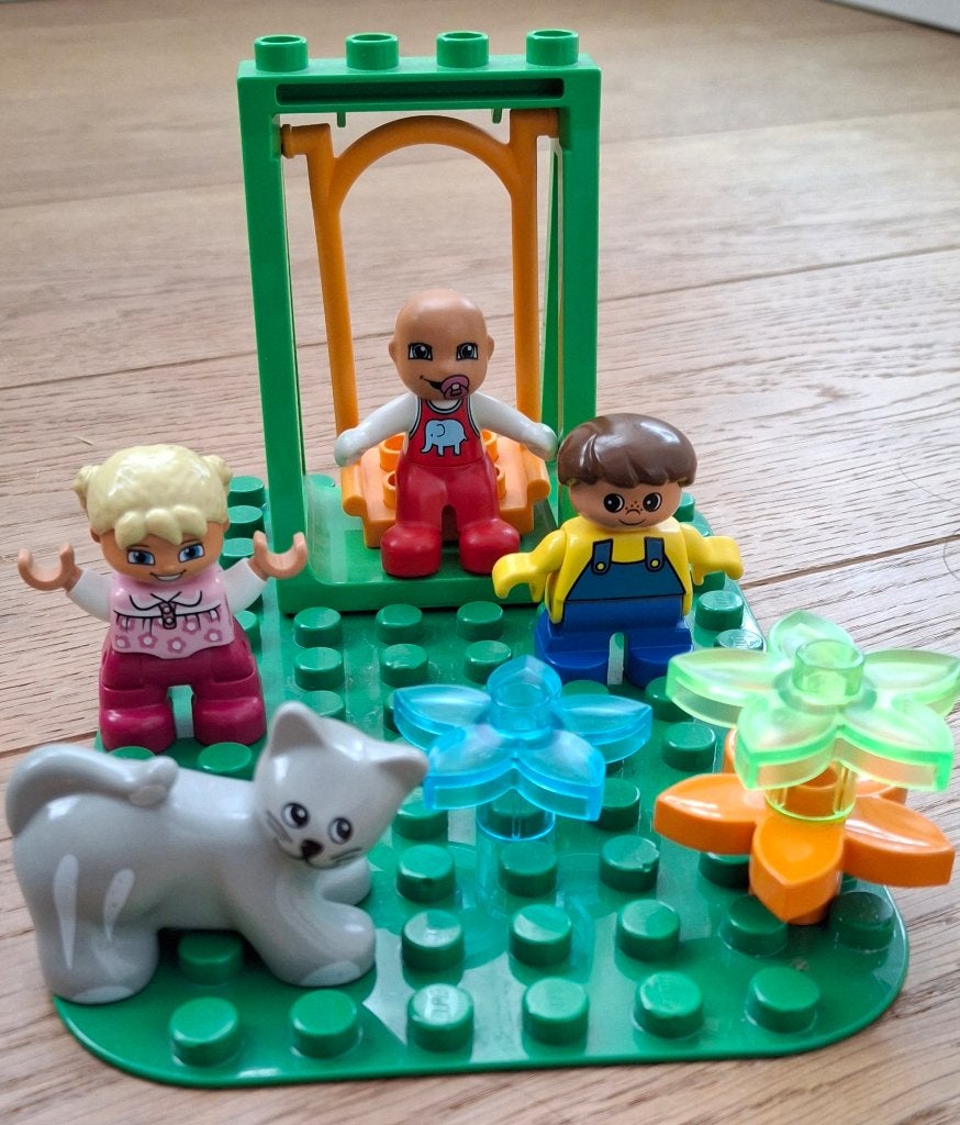 DUPLO van Lego de speeltuin en de schommel, Ophalen, City, Zo goed als nieuw, Duplo