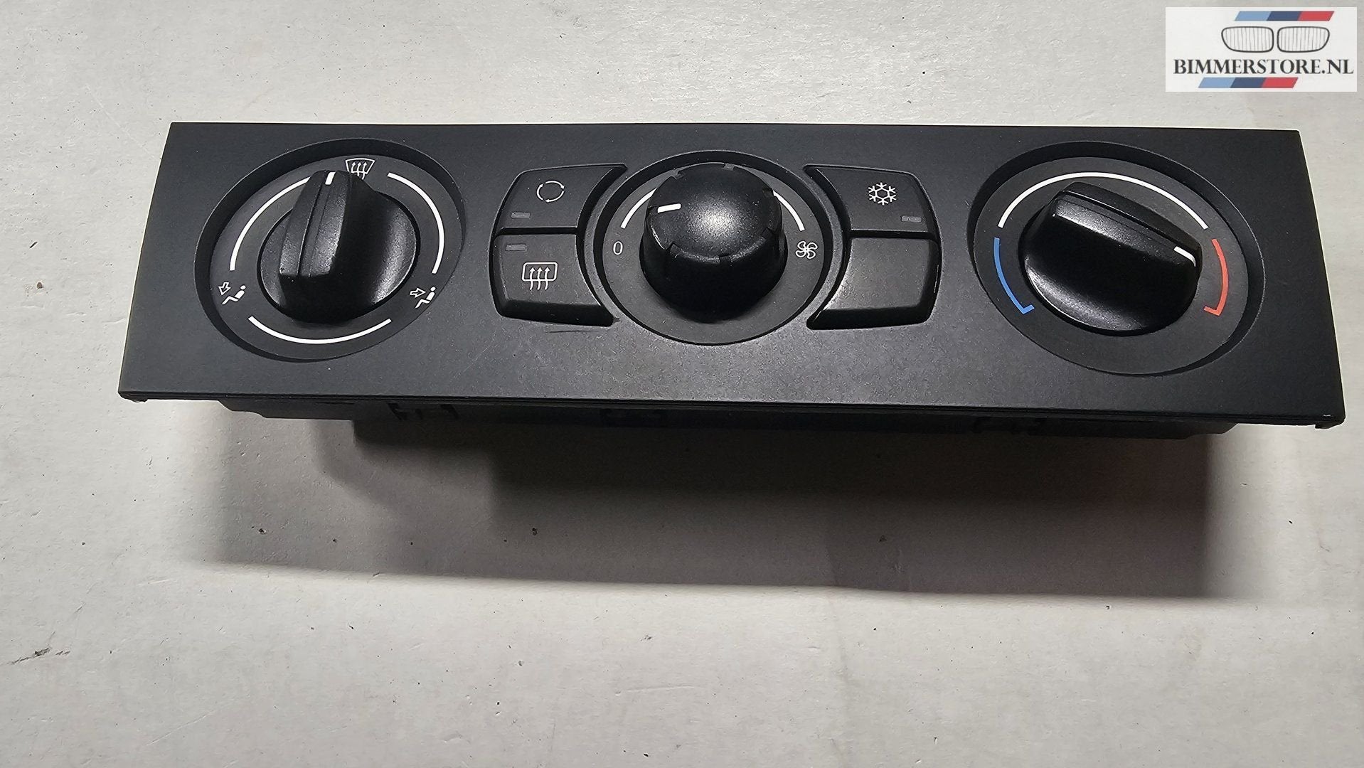 Airco kachel bedieningspaneel BMW 1 / 3 serie E81 82 E87 E88, -, Origine de la pièce connue, Utilisé, -