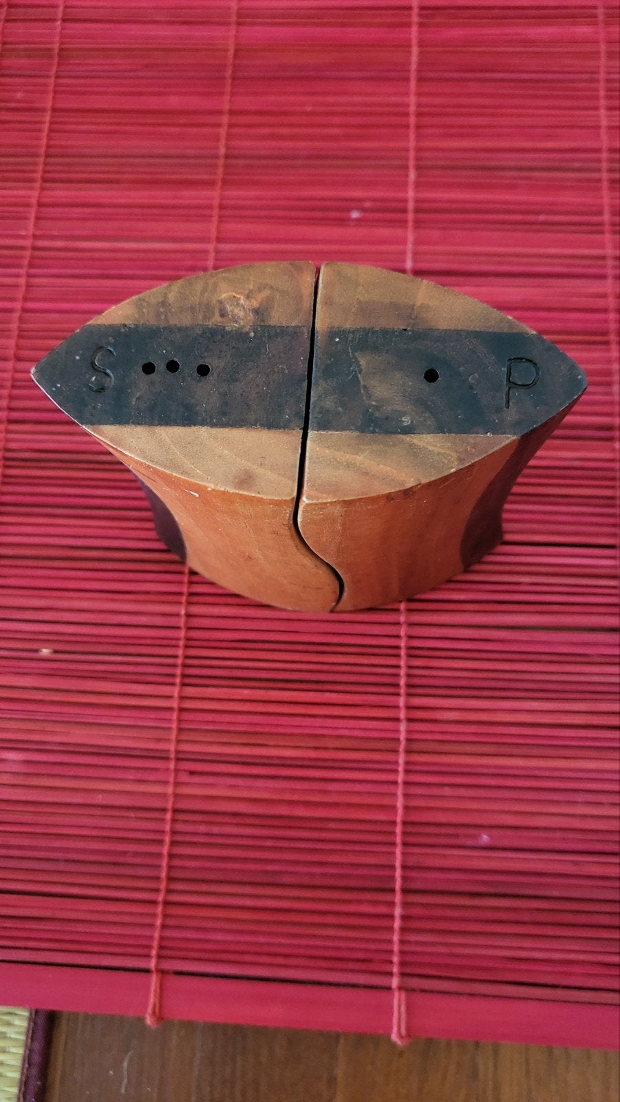 Peper en zoutstel, Ophalen