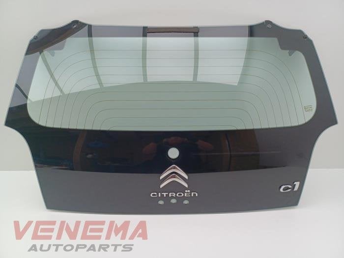Hayon d'un Citroen C1 (KTB), Haillon arrière, Utilisé, -, -