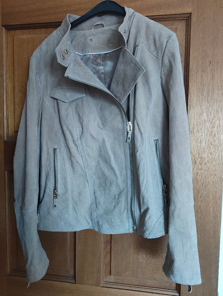 Nieuwe jas C&A, maat 40, leder, Vêtements | Femmes, Vestes | Été, C&A, Enlèvement ou Envoi, Taille 38/40 (M), Beige