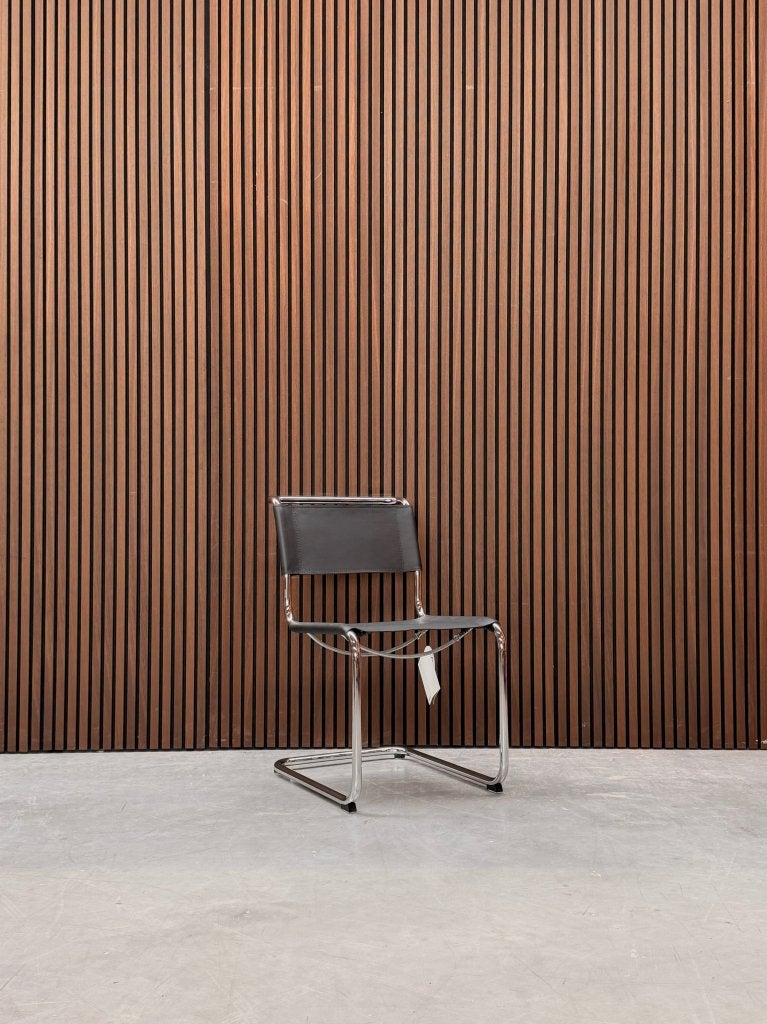 Thonet S33 stoel kernleder zwart, Enlèvement ou Envoi