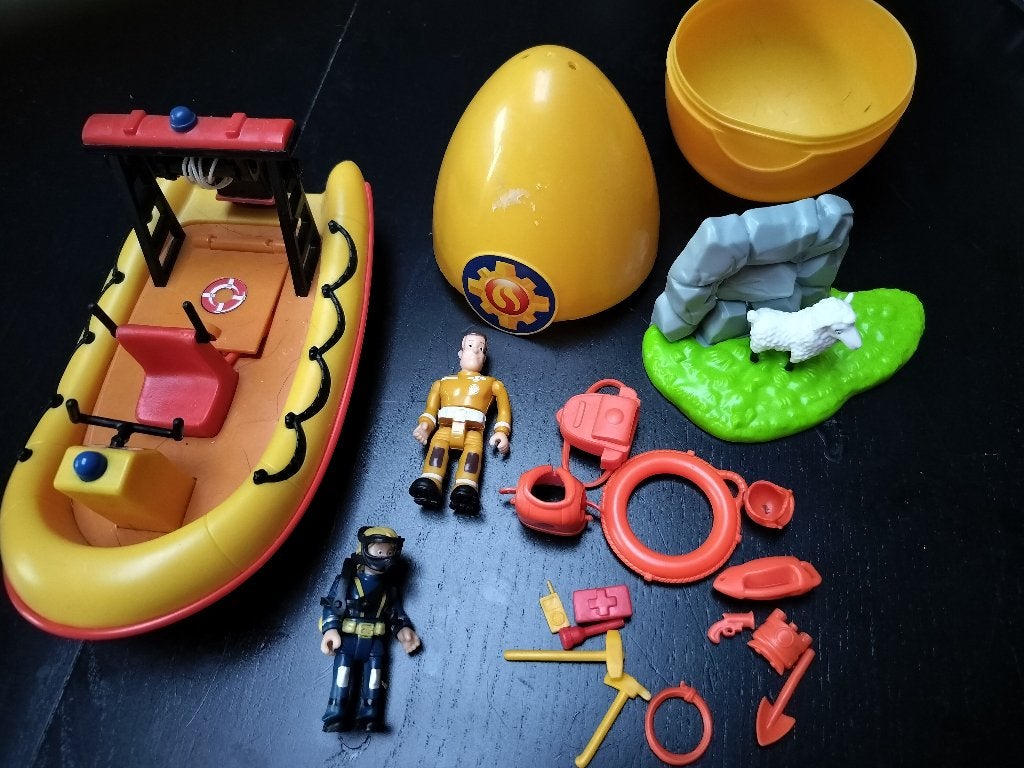 Brandweerman Sam set 1, Ophalen, Gebruikt