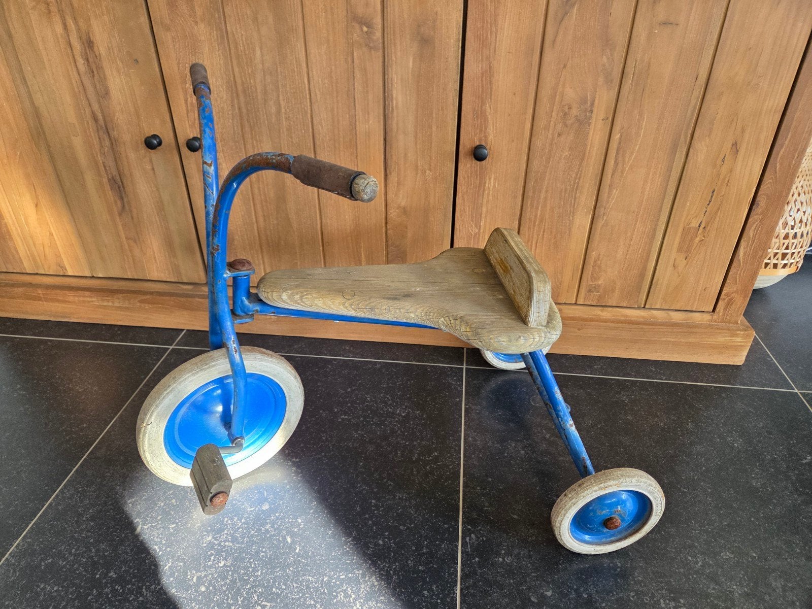Vintage/Retro driewieler, Ophalen