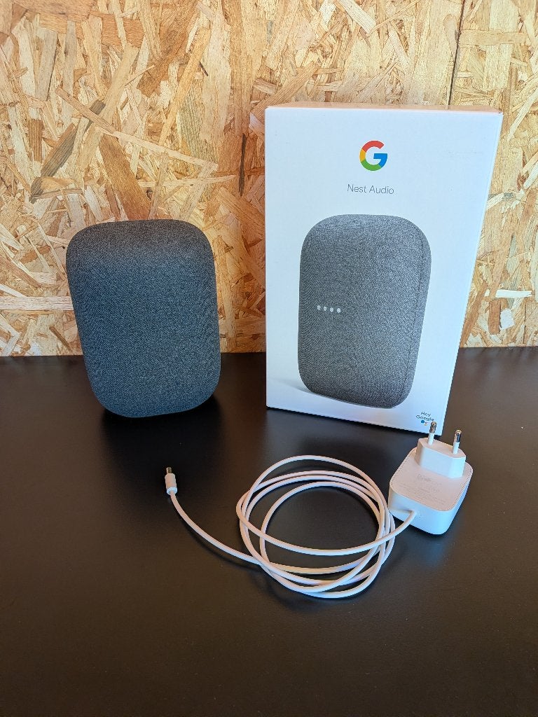 Google Nest Audio smart speaker, Google, Moins de 60 watts, Enlèvement ou Envoi, Comme neuf