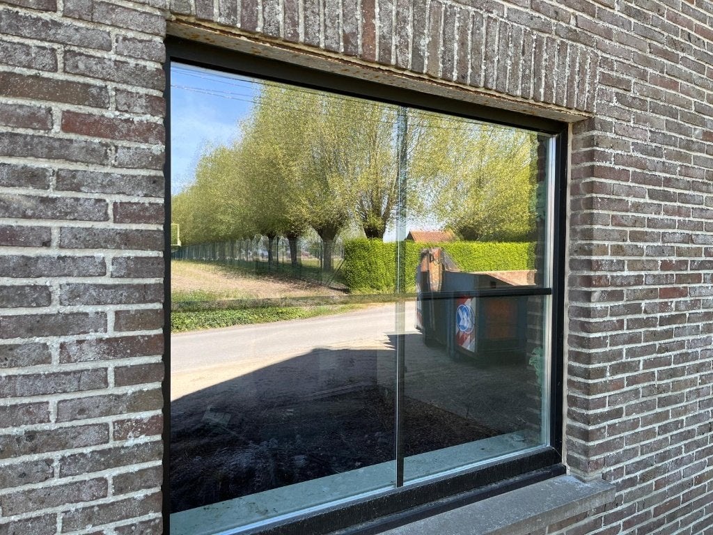 Vast raam - Hoogrendementsglas, Double vitrage, 120 à 160 cm, Fenêtre de façade ou Vitre, Enlèvement