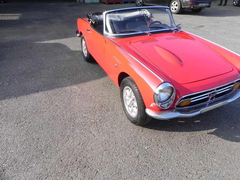 Honda S800 1968 Oldtimer, Auto's, 50 kW, Zwart, Cabriolet, Leder