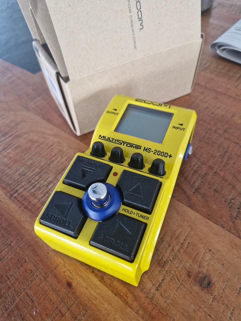 Zoom MS-200D+, Muziek en Instrumenten, Effecten, Zo goed als nieuw, Distortion, Overdrive of Fuzz, Ophalen of Verzenden