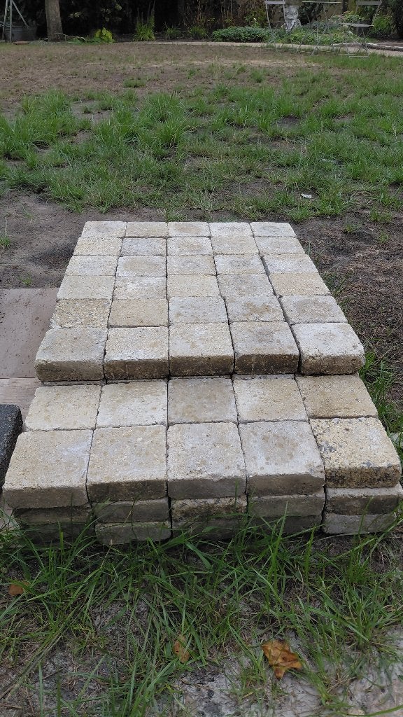 getrommelde klinkers 160 stuks, Tuin en Terras, Ophalen, Gebruikt, Klinkers, Minder dan 5 m²