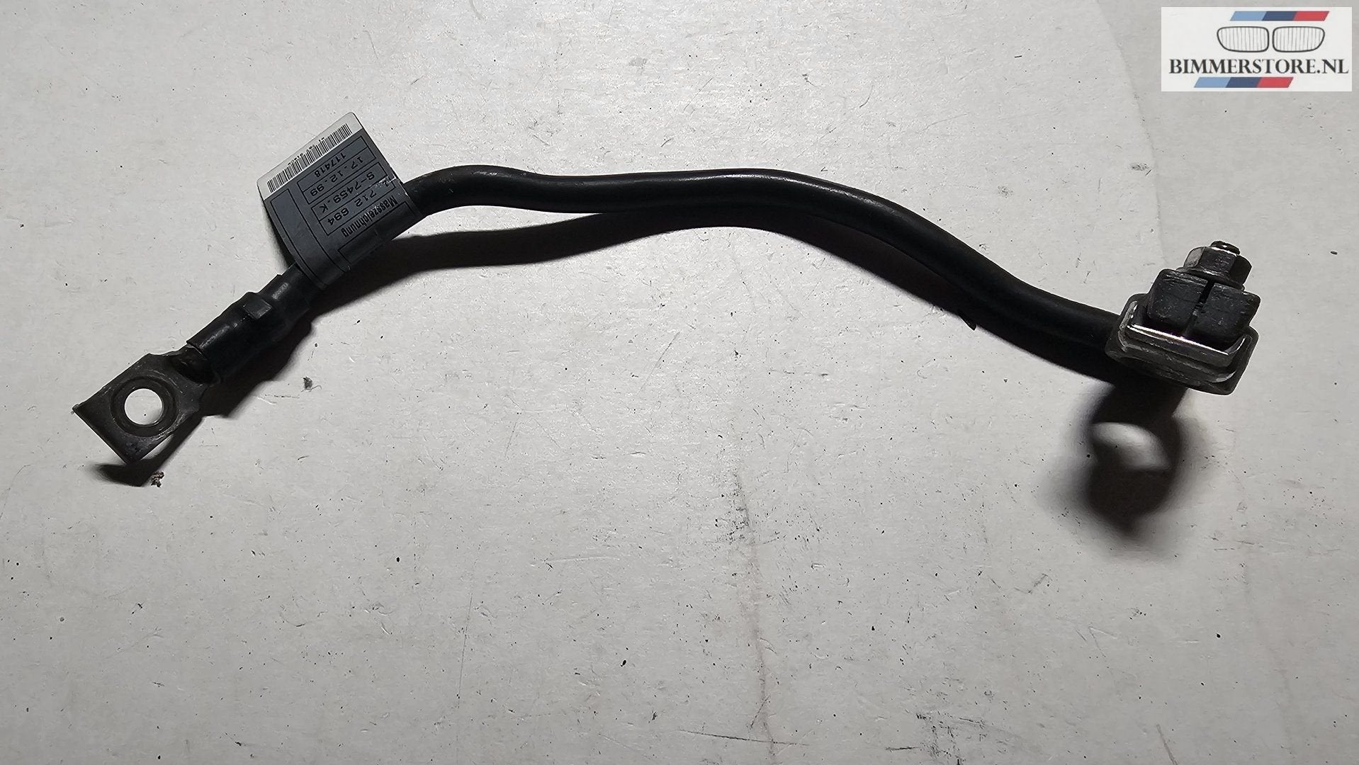 Accukabel negatief min kabel M43 BMW 3 serie E46 12421707016, -, -, Origine de la pièce connue, Utilisé
