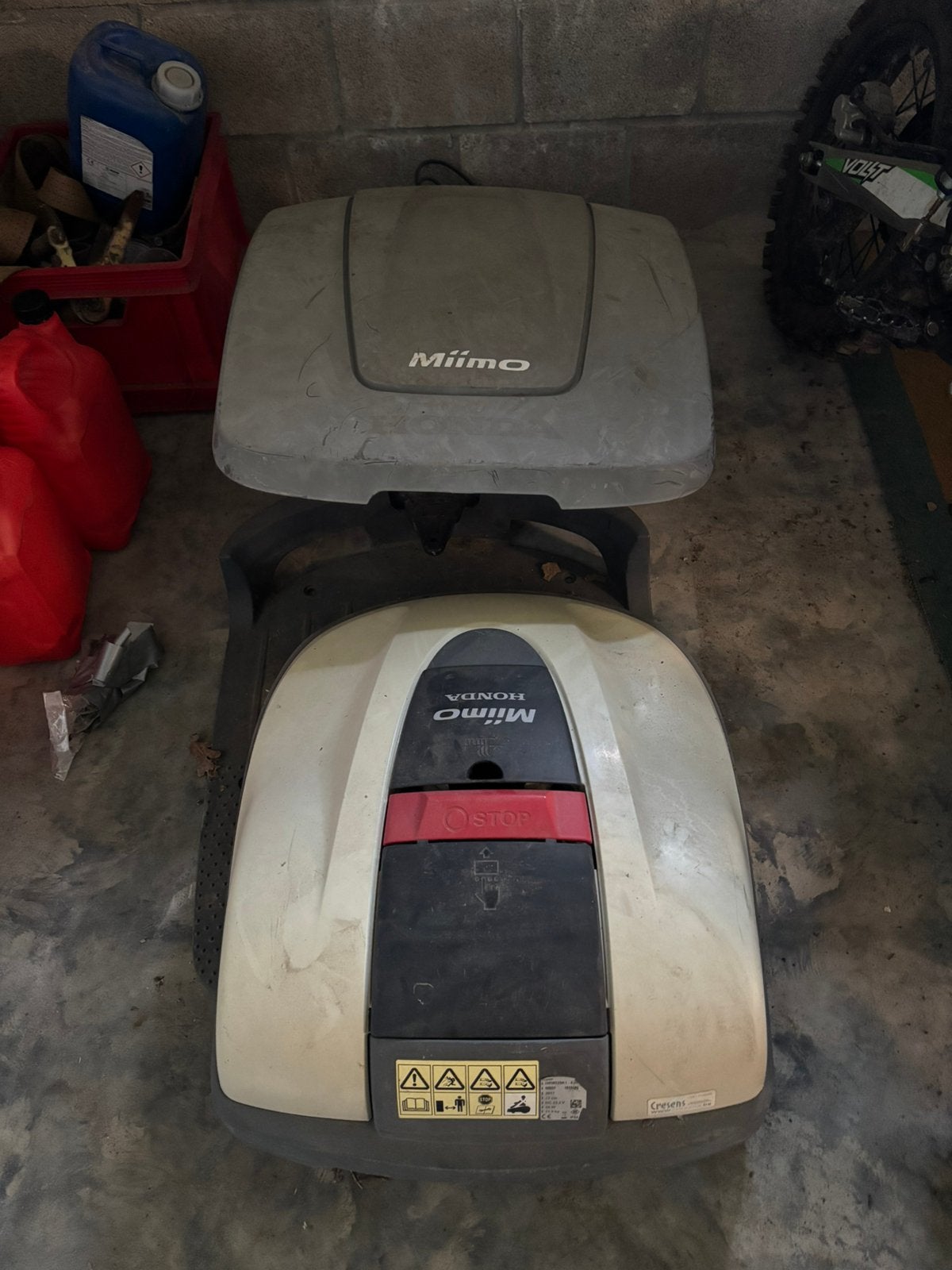 Honda miimo robotmaaier HRM 520K1, Tuin en Terras, Ophalen, Gebruikt, 20 tot 25 cm