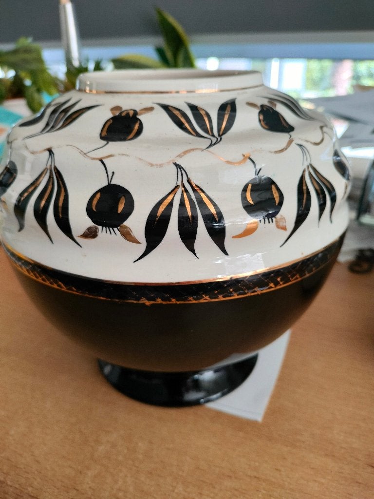 Zeldzame vintage vaas Contrasta 800 Jumbo Gouda Holland, Ophalen of Verzenden