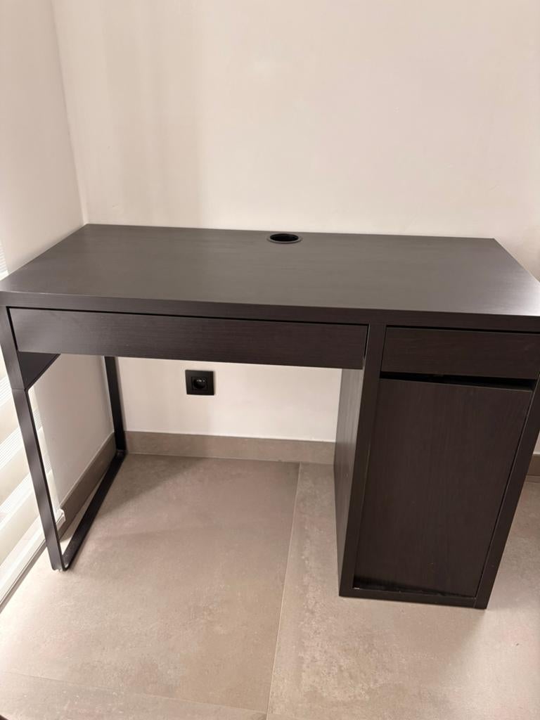 Bureau ikea noir, Enlèvement, Utilisé, IKEA, Noir