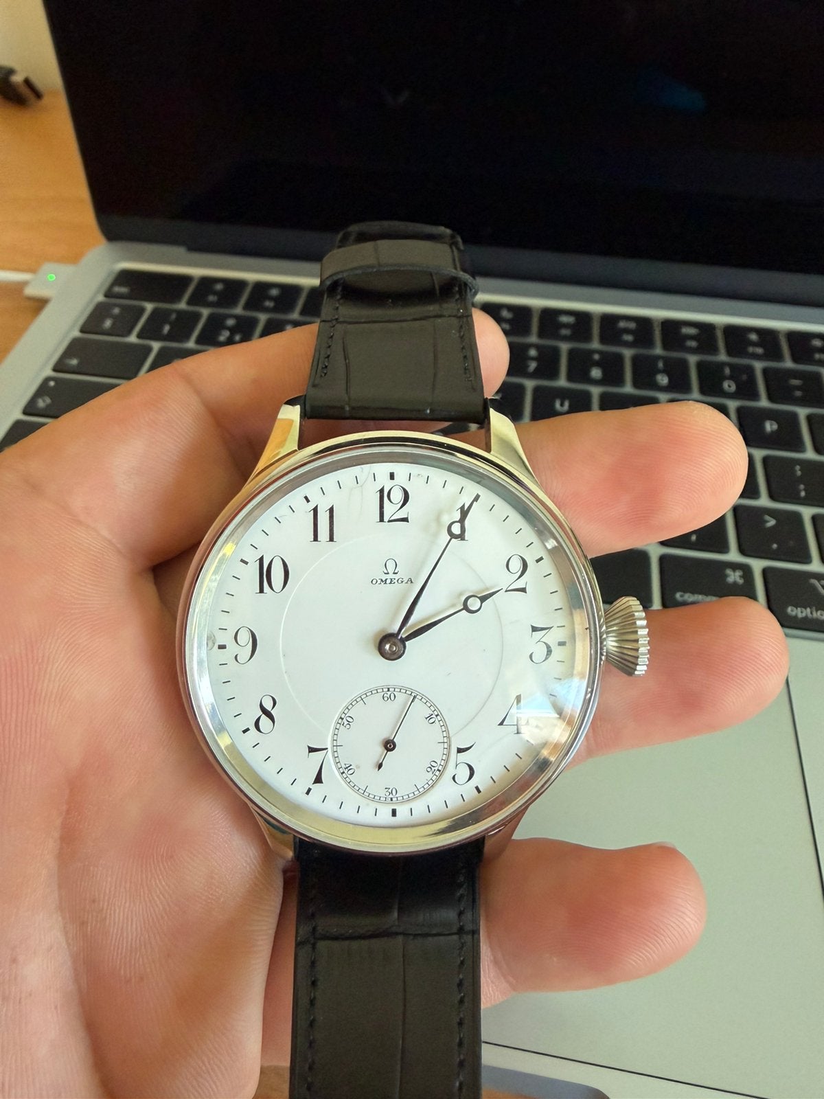 Omega uit de jaren 1900, perfect, Handtassen en Accessoires, Horloges | Antiek, Ophalen, Omega