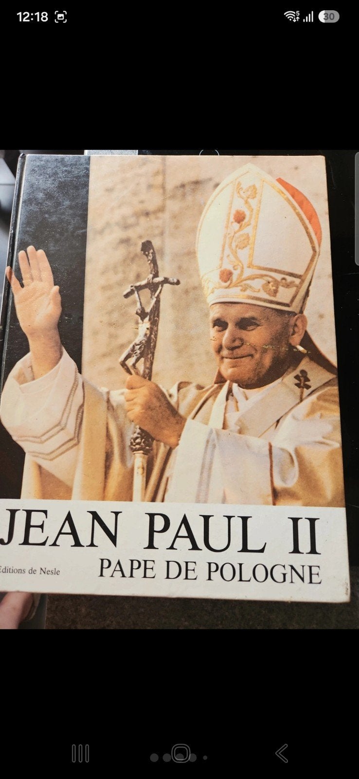 Jean pol 2. pape de Pologne, Enlèvement ou Envoi, Utilisé