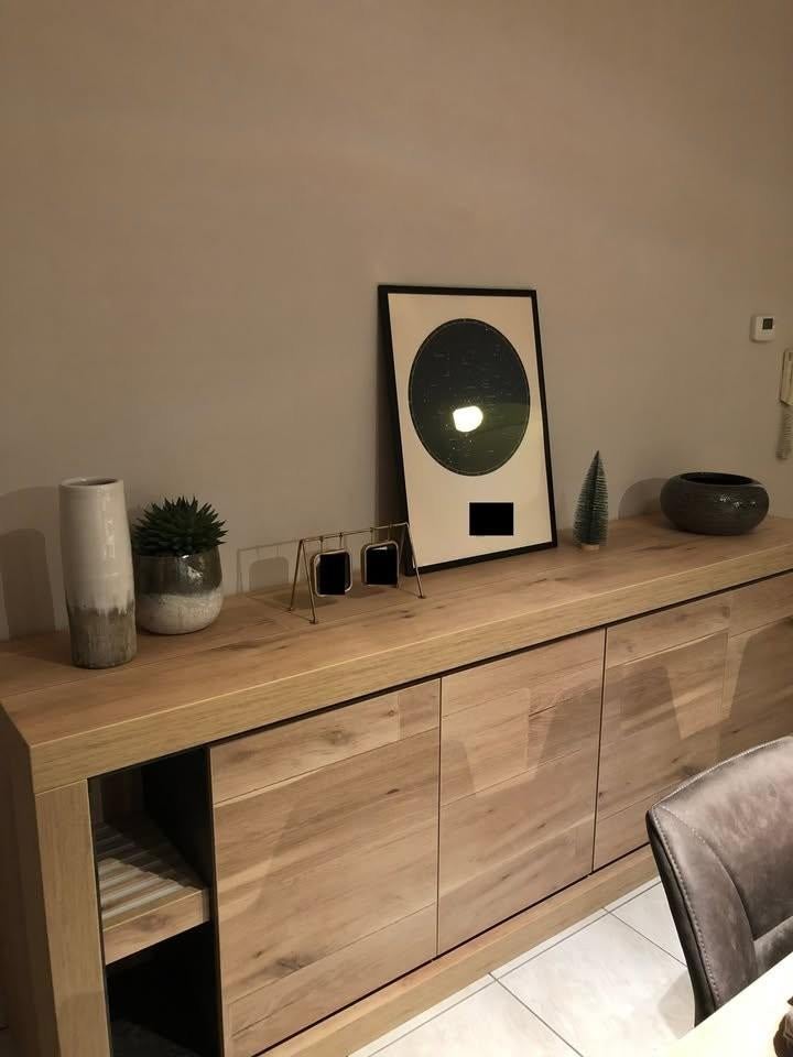 Evan PISA Dressoir + Vitrine, Enlèvement, Comme neuf