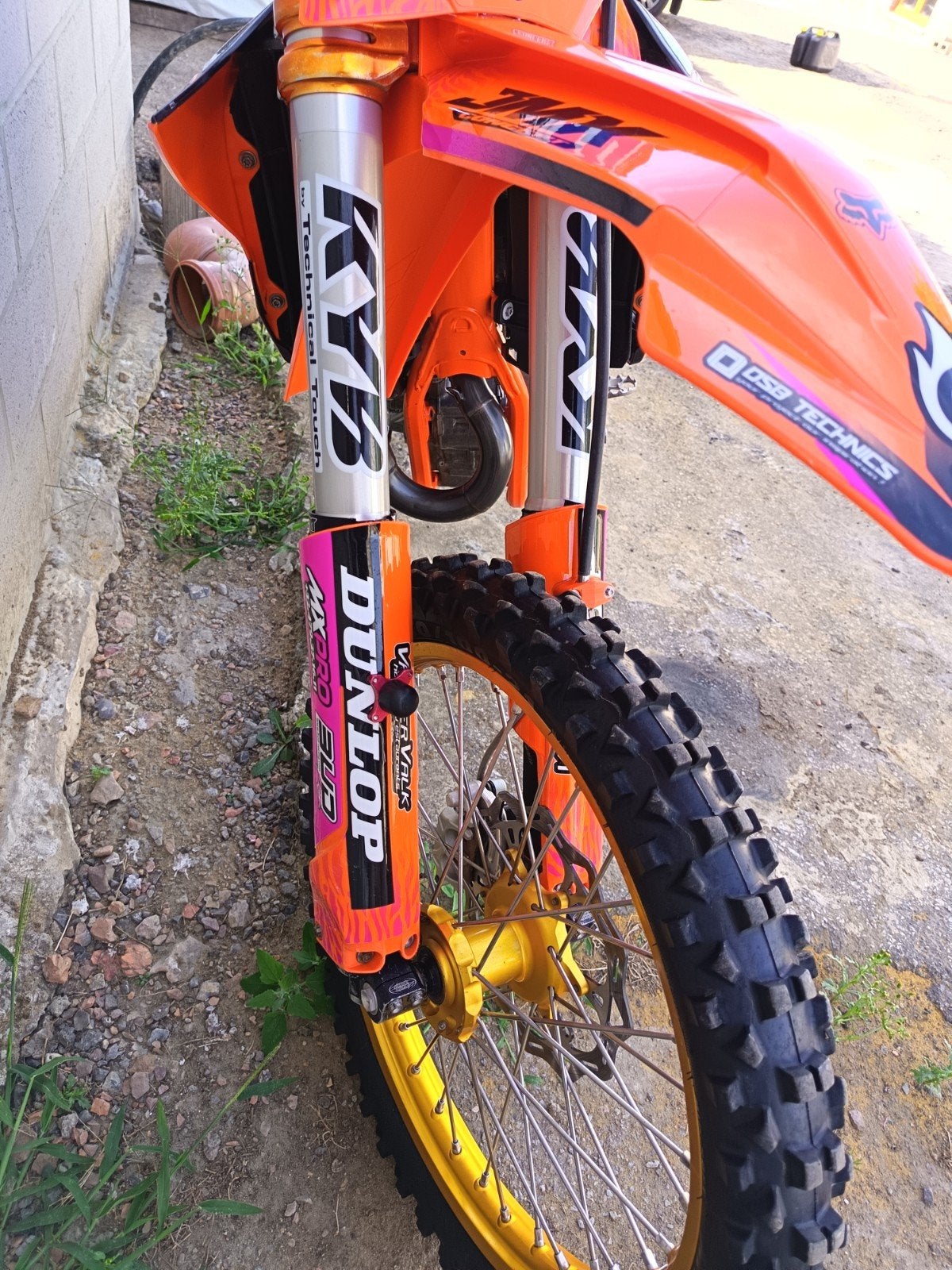 fourche kayaba ktm gasgas husqvarna, Motoren, Ophalen of Verzenden