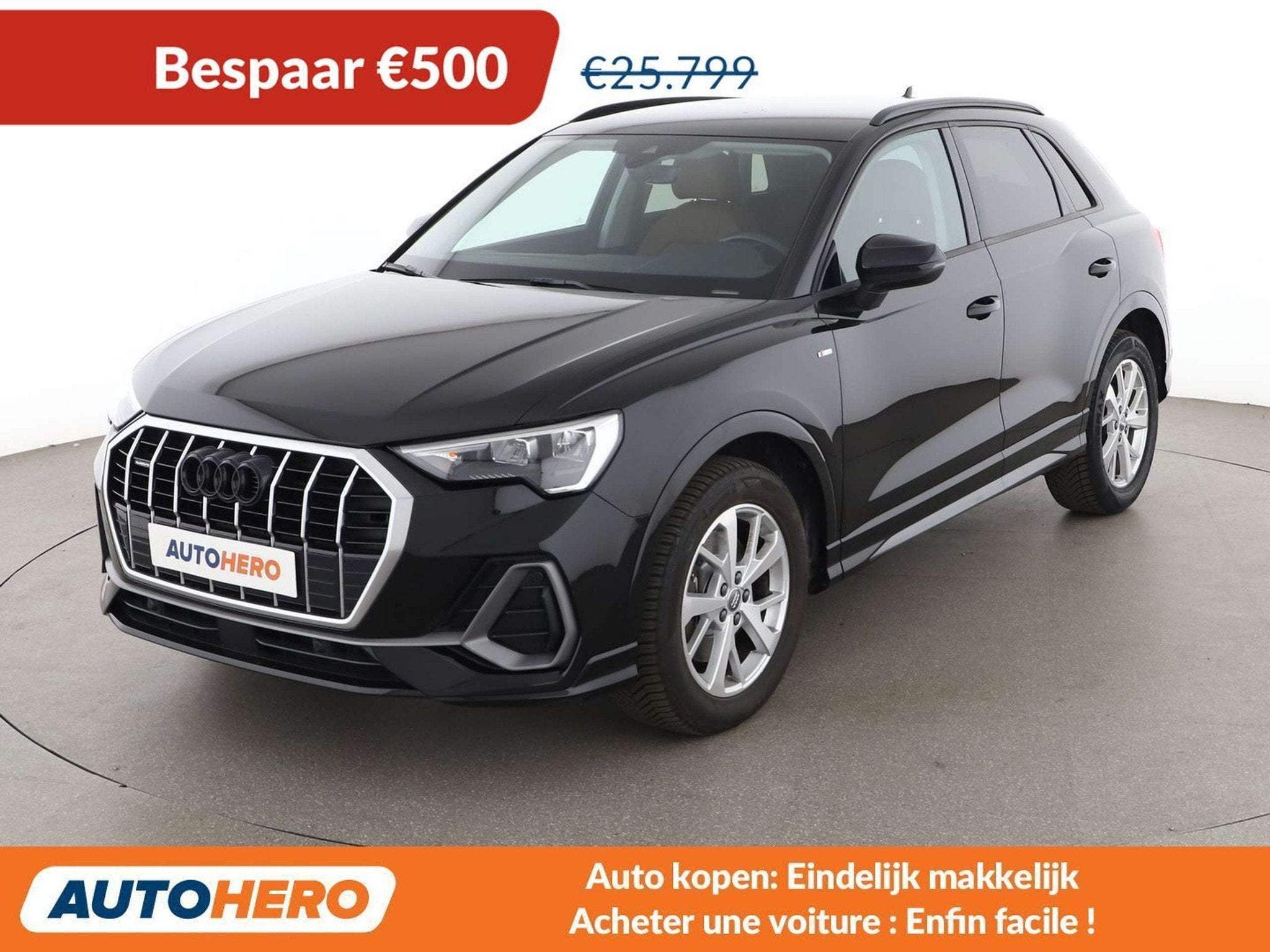 Audi Q3 40 TFSI quattro S line (automatique), Autos, Cuir, Achat, Euro 6, Autres carburants