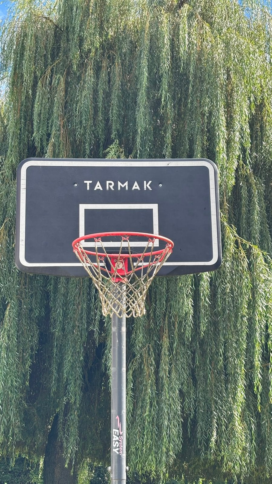 Basketbalpaal, Sport en Fitness, Ophalen, Gebruikt, Ring, Bord of Paal