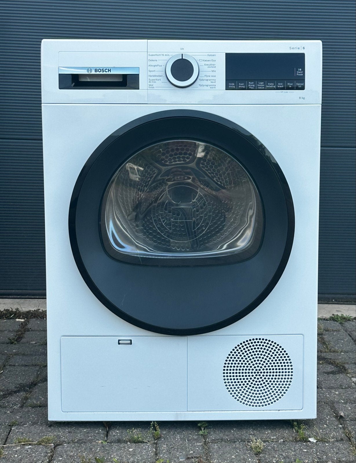 Nette Bosch 8KG droogkast, Anti-kreukfase, 8 tot 10 kg, Ophalen of Verzenden, Zo goed als nieuw