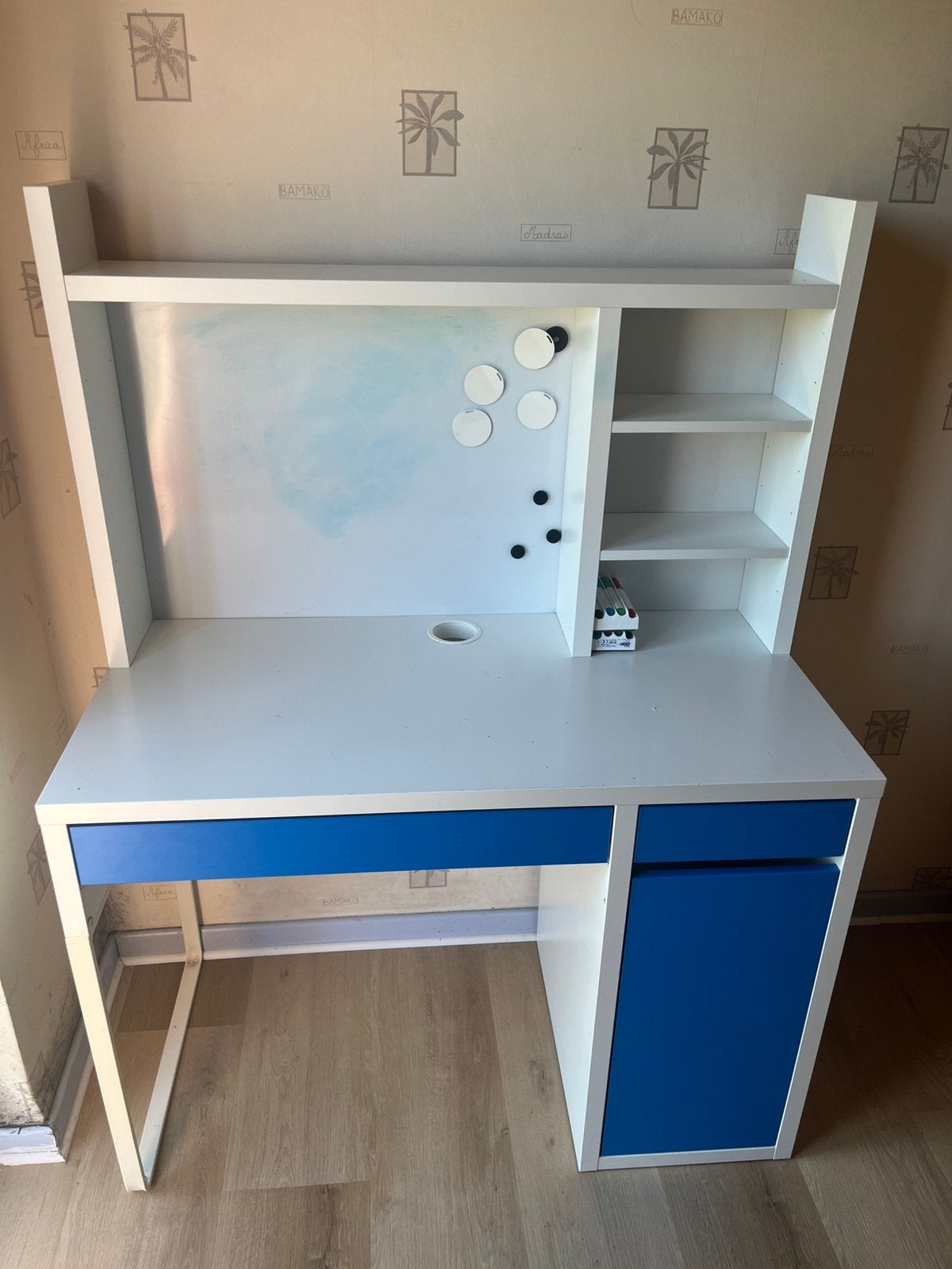 Bureau ikea, Enlèvement, Comme neuf, IKEA, Bleu