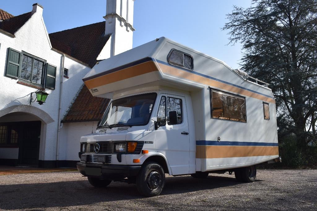 Niesmann+Bischoff Clou 570 – Mercedes 410D – Topstaat, Caravans en Kamperen, Chemisch toilet, Extincteur, Particulier, 6 tot 7 meter