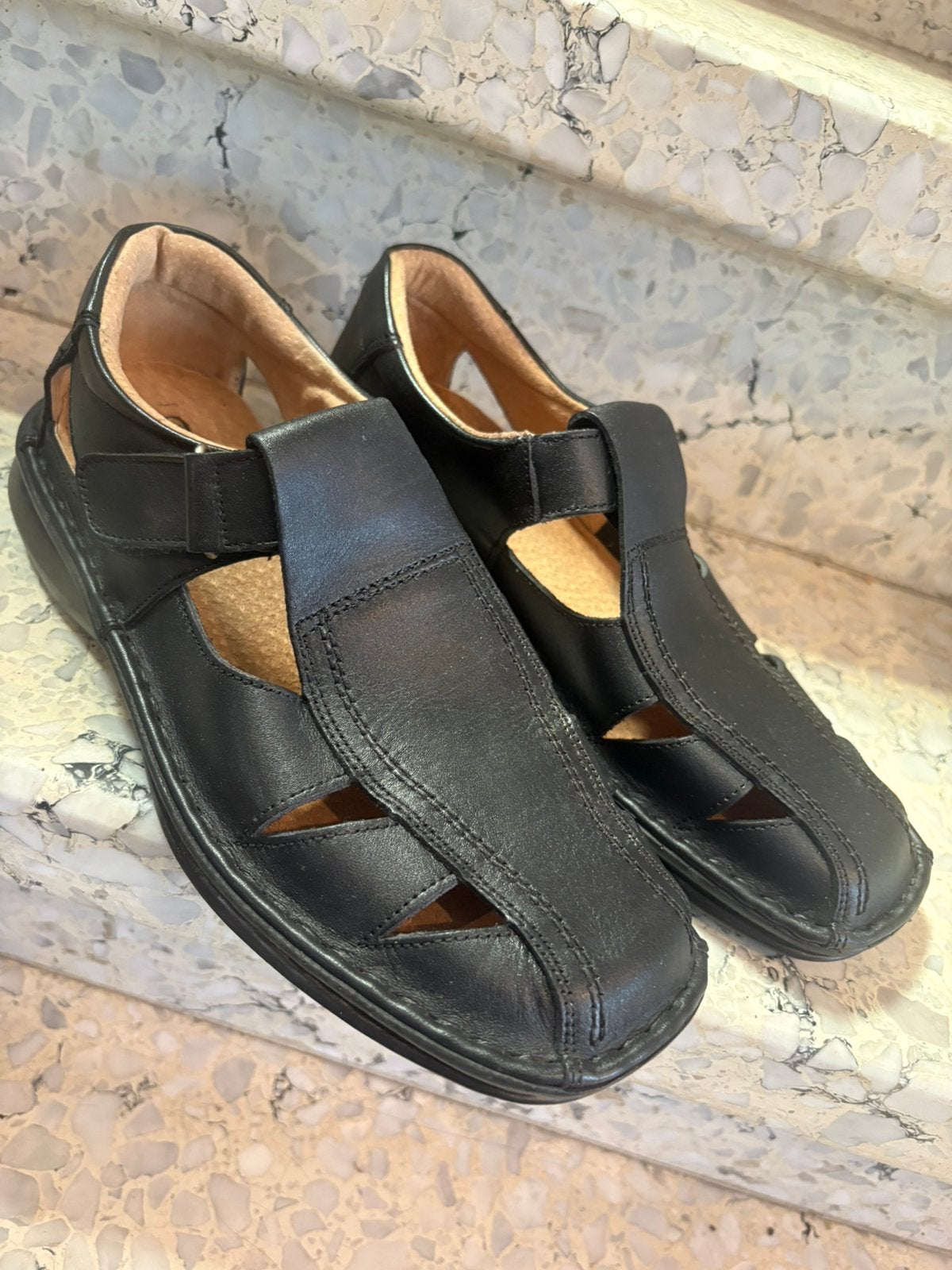 Cactus sandalen leder - nieuw! (40), Vêtements | Hommes, Chaussures, Enlèvement ou Envoi, Neuf, Sandales