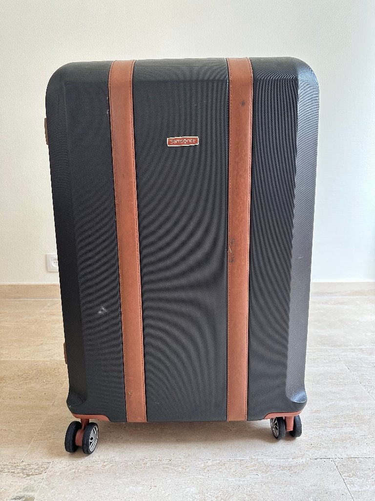 Valise Samsonite, Plastique dur, Enlèvement, Utilisé, 60 à 70 cm