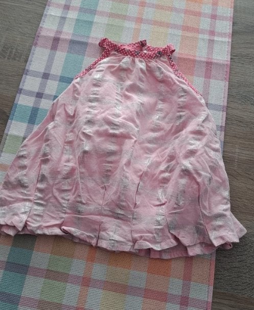 Bijou Caillou roze jurk 3 maand, Enlèvement ou Envoi, Comme neuf, Fille, Robe ou Jupe