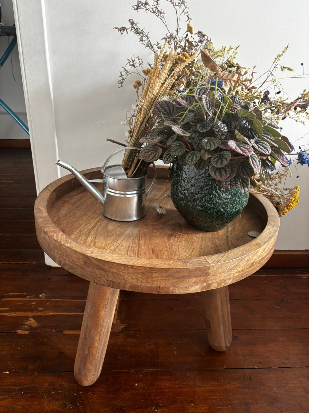 Mango wood coffee table !, Ophalen, Zo goed als nieuw