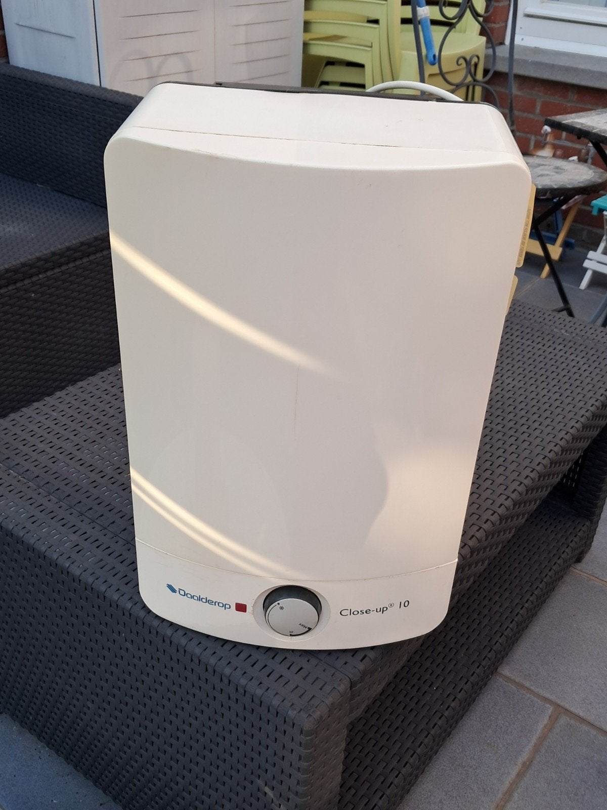 daalderop waterboiler, Ophalen