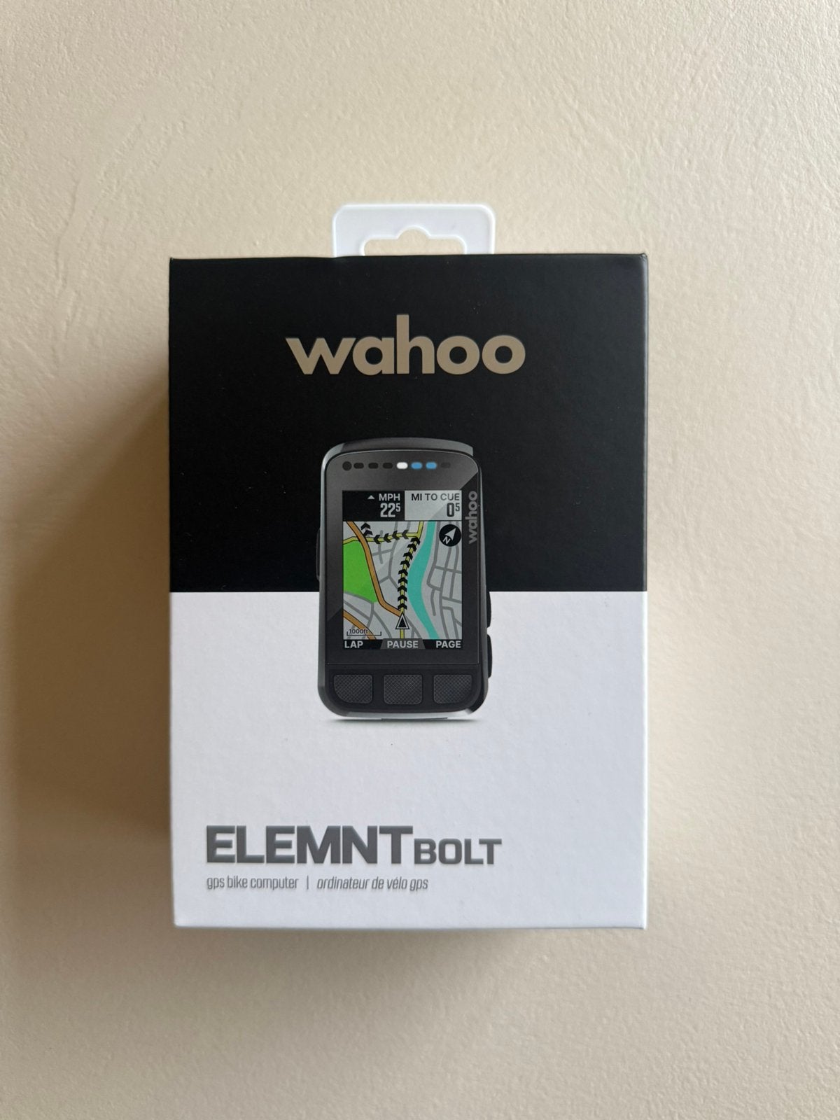 Wahoo Element Bolt + Trackr heart rate, Vélos & Vélomoteurs, Accessoires vélo | Compteurs de vélo, Enlèvement ou Envoi, GPS, Neuf