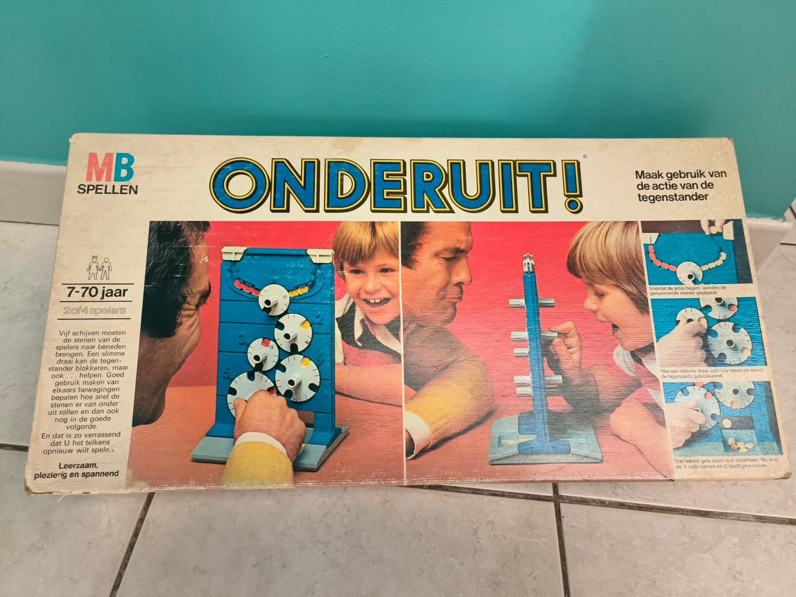 gezelschapsspel onderuit, Ophalen of Verzenden, MB spellen