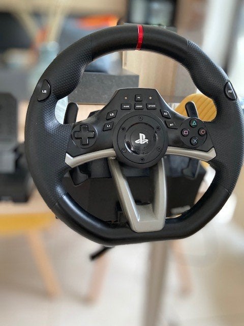 Hori racing stuurwiel met pedalen, Ophalen, Racestuur, Gebruikt, Force feedback