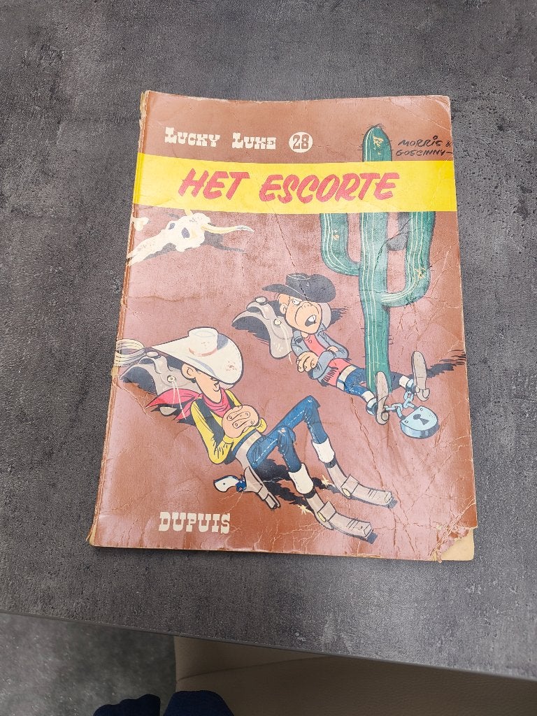 Strip Lucky Luck, Boeken, Stripverhalen, Ophalen, Gelezen