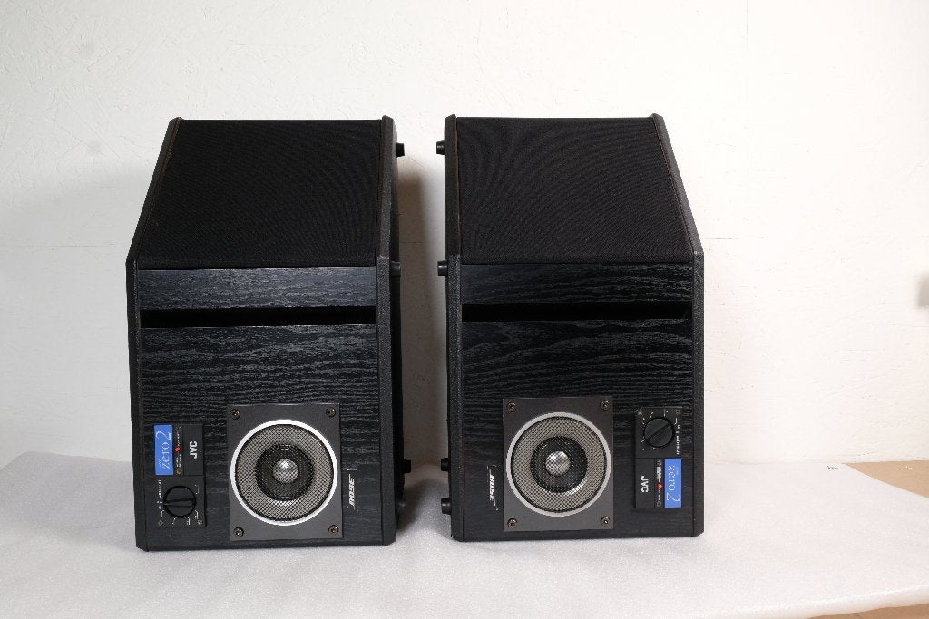 BOSE 4.2 JVC enceintes haut-parleur, Enlèvement ou Envoi, 60 à 120 watts, Utilisé, Haut-parleurs Frontaux, Arrière ou Stéréo