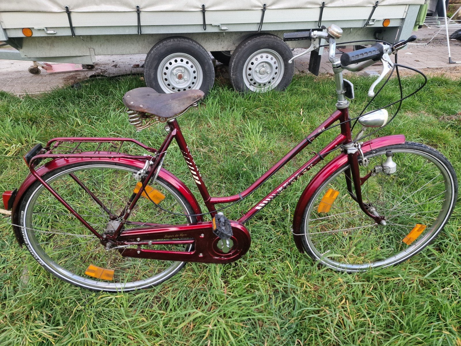 Studentefiets kynast 26" 54 cm, Ophalen, Velgrem, Versnellingen, 53 tot 56 cm