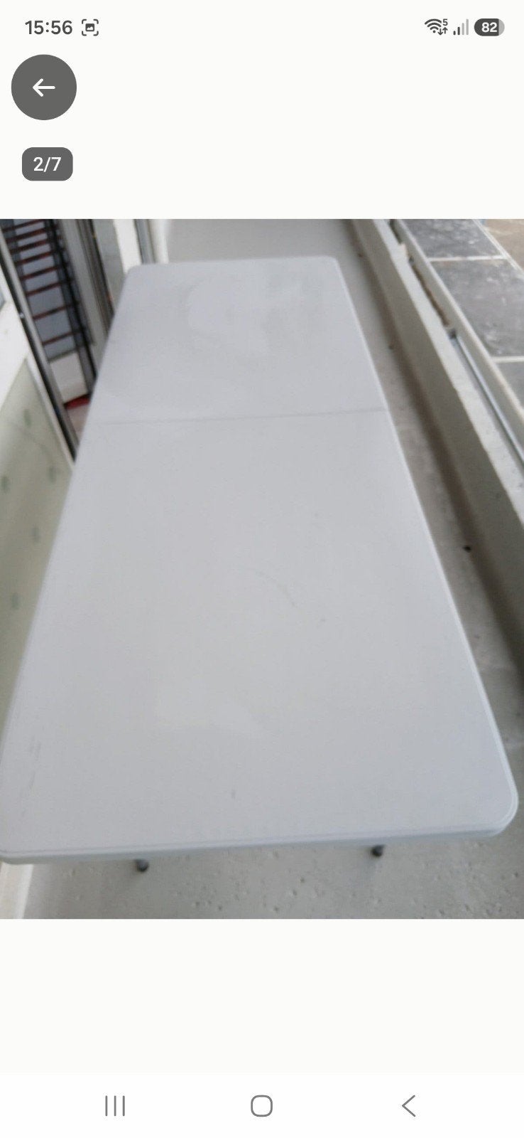 TABLE FESTIVITÉS PLIABLE 1,80 M X 0,70 M X 0, 70 M PRIX 40 E, Enlèvement, Neuf, Autres matériaux