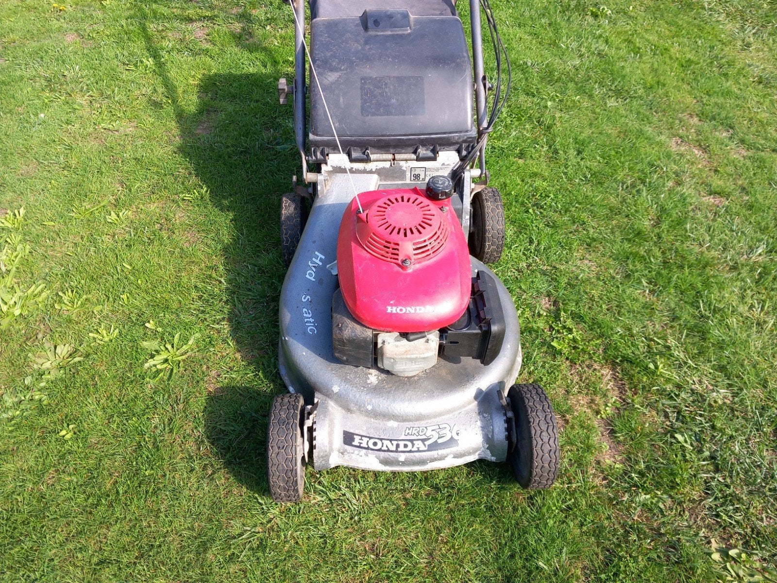 grasmaaier honda hrd 536c, Tuin en Terras, Ophalen of Verzenden