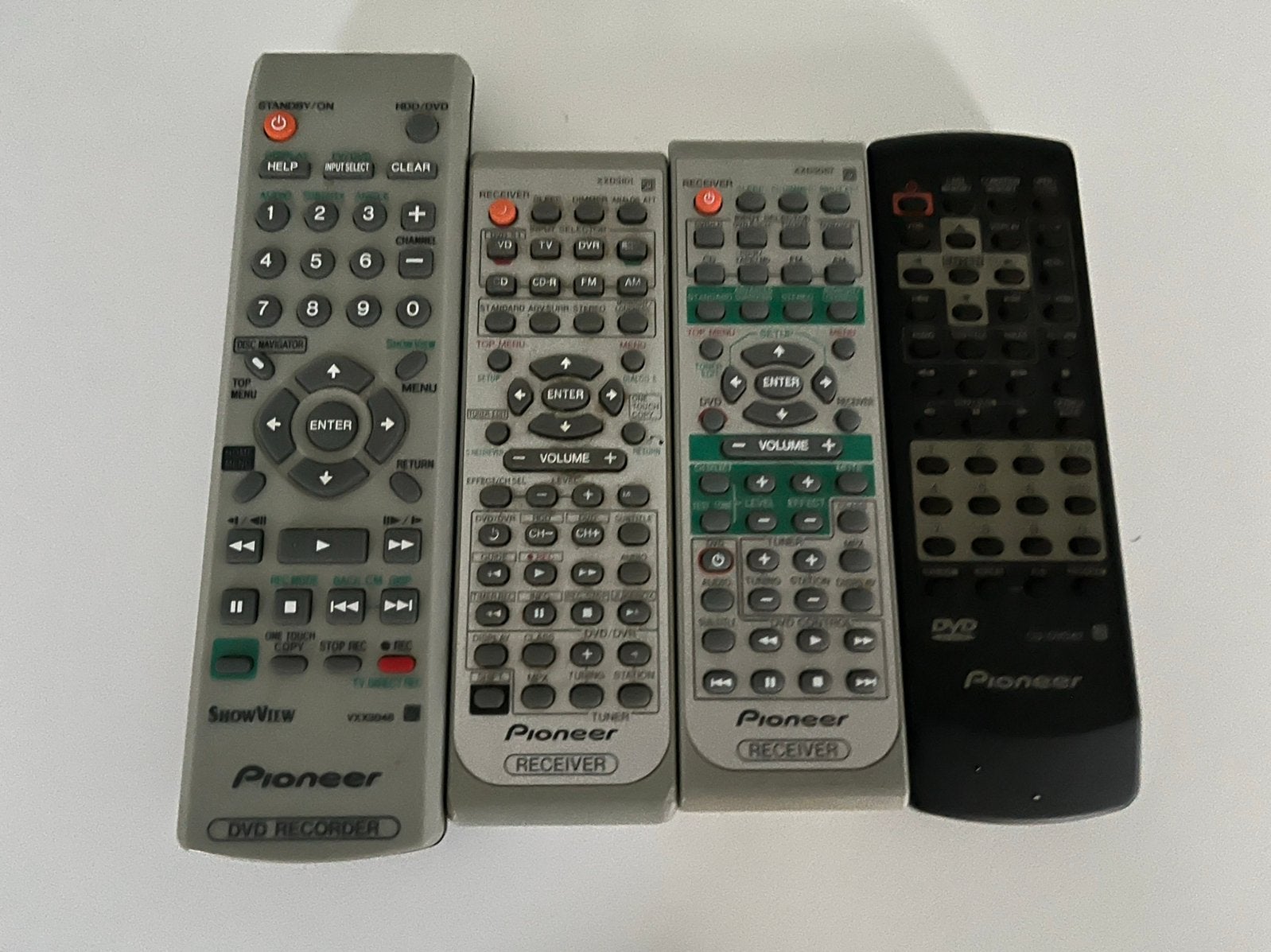 Afstandsbedieningen Pioneer, Ophalen of Verzenden, Gebruikt, Origineel, Dvd