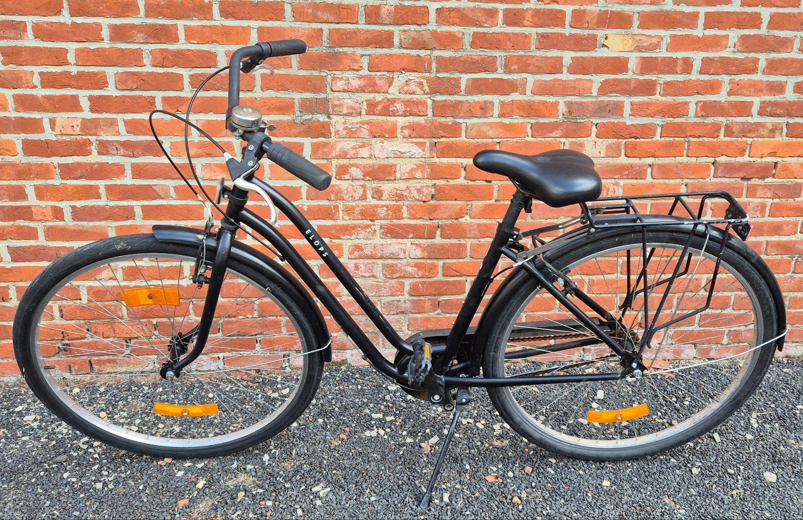 Dames Fiets, Ophalen, Gebruikt, Velgrem