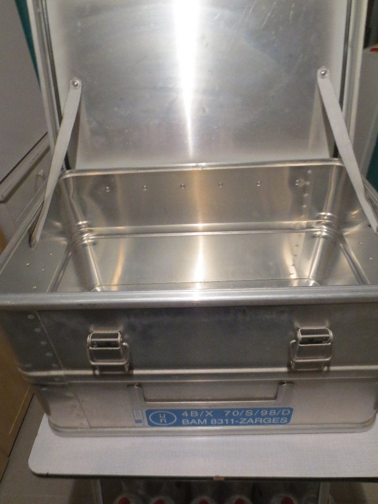 aluminium opbergkist, Doe-het-zelf en Bouw, Ophalen, Nieuw