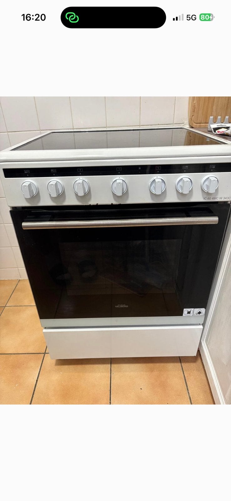 Cuisinière Valberg A , tres propre a 180€ negociable, Elektronische apparatuur, Ophalen, Inductie